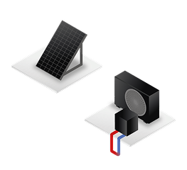 Solar+Wärmepumpe